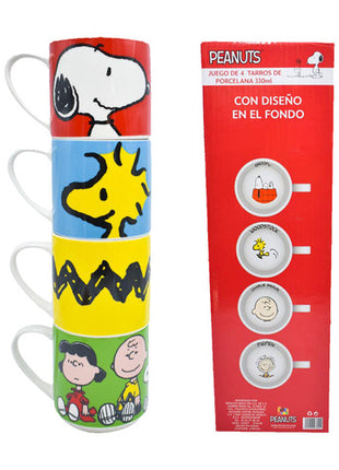Set de 4 tazas Peanuts STS0423 GB