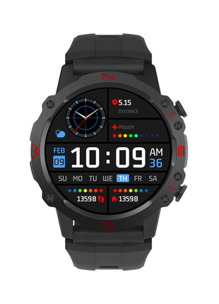 Select Power Reloj inteligente HEXA SW6-SP negro pantalla TFT