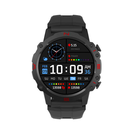 Select Power Reloj inteligente HEXA SW6-SP negro pantalla TFT