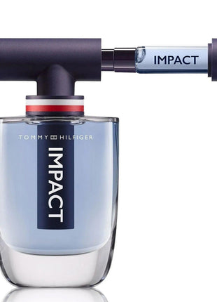 Tommy Hilfiger Impact EDT 100 ML + mini 4 ML en tapa. Caballero
