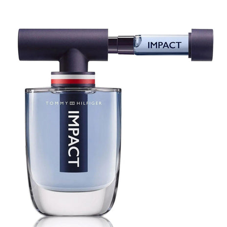 Tommy Hilfiger Impact EDT 100 ML + mini 4 ML en tapa. Caballero