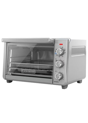 Black & Decker horno eléctrico freidora Mod. TO3217SS-LA, color: plata