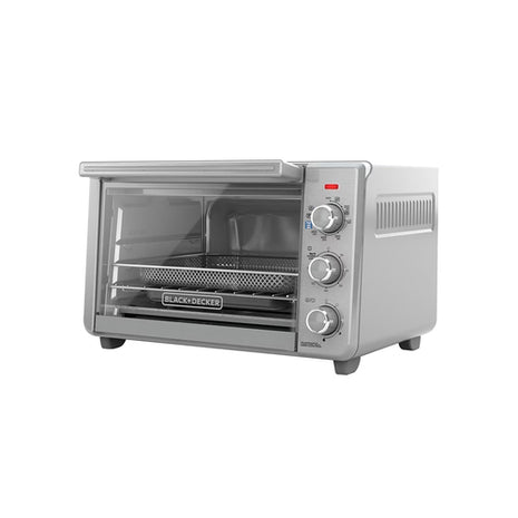 Black & Decker horno eléctrico freidora Mod. TO3217SS-LA, color: plata