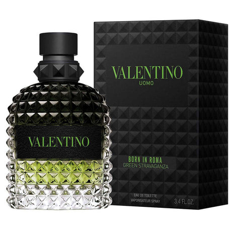 Valentino Uomo born in Roma green stravaganza edt 100 ml. Caballero