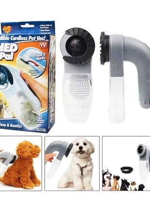 Shed Pet cepillo aspiradora Mod. VP-01, color: gris