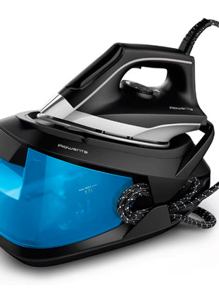 Rowenta Plancha central de vapor Compact Steam Pro VR8324U1 negra con golpe de vapor de 350g/min