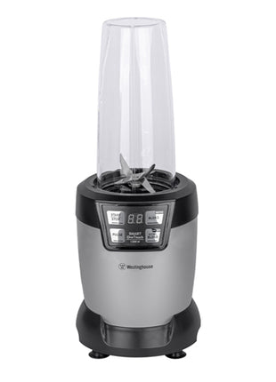 Westinghouse Set Nutri Blander WKBE1003 negro con plata 1200W con 6 cuchillas