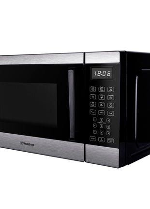 Westinghouse Microondas WKMWW2502 negro de 25L con 10 niveles de potencia y 6 menús automáticos