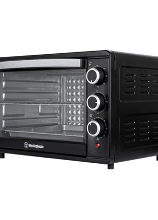Westinghouse Horno Tostador WKTOK300 negro 30L de 1400W timer ajustable de 5 a 60 minutos