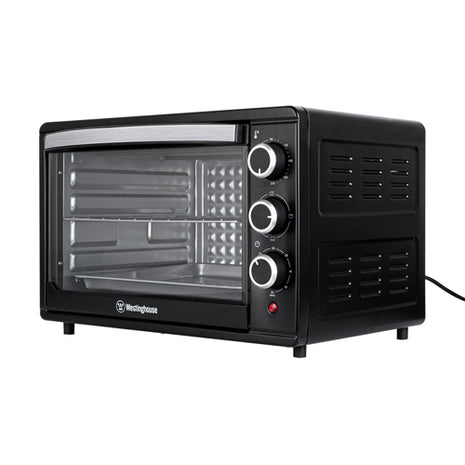 Westinghouse Horno Tostador WKTOK300 negro 30L de 1400W timer ajustable de 5 a 60 minutos