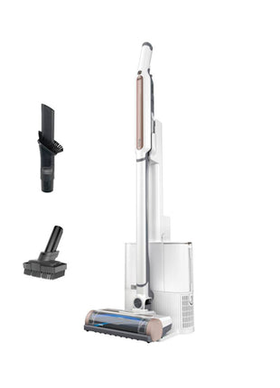 Shark Aspiradora WS642AE blanco con autovaciado inalámbrica