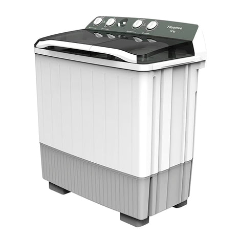 Hisense Lavadora Semiautomática WSA1803P blanco doble tina de 18 kilos