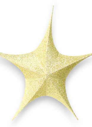 Estrella brillante 80cm dorado XMT0003G