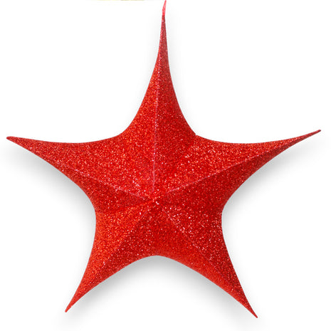 Estrella brillante 80cm rojo XMT0003R