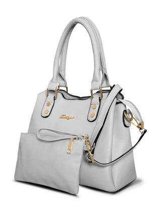 Gogo bolsa Mod. Y-15-BLA, color: blanco, para dama con monedero