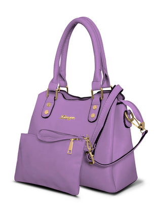 Gogo bolsa Mod. Y-15-LIL, color: lila, para dama con monedero
