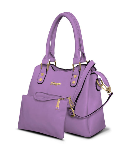 Gogo bolsa Mod. Y-15-LIL, color: lila, para dama con monedero