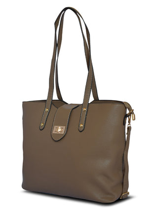 Gogo bolsa Mod. Y-28-CAF, color: café, para dama