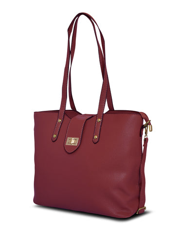Gogo bolsa Mod. Y-28-VIN, color: vino, para dama