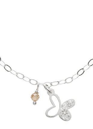Tanya Moss Pulsera Mariposa Mexicanizada YB2003 plata .925