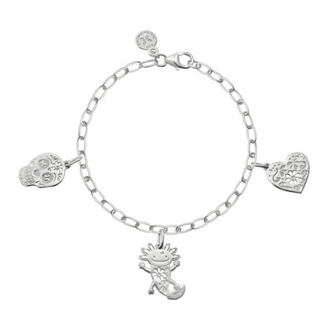 Tanya Moss Pulsera Multicharm Mexicanizada YB2990 plata .925