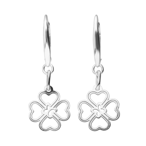 Tanya Moss aretes Mod. YE2777 de trebol color: plata