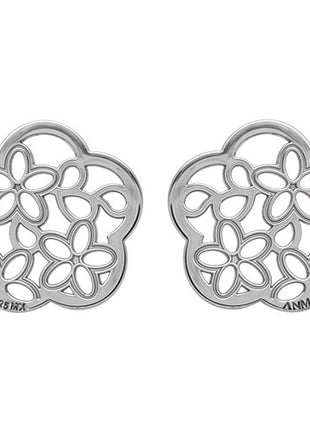Tanya Moss Broqueles Flor Deseos YLE2839 plata .925
