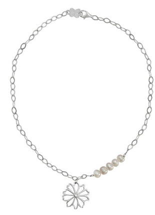 Tanya Moss Dije Flor con Perlas Verano YP2982 plata .925