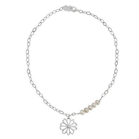 Tanya Moss Dije Flor con Perlas Verano YP2982 plata .925