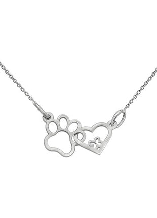 Tanya Moss Dije Huellita Enlazada YP2991 plata .925