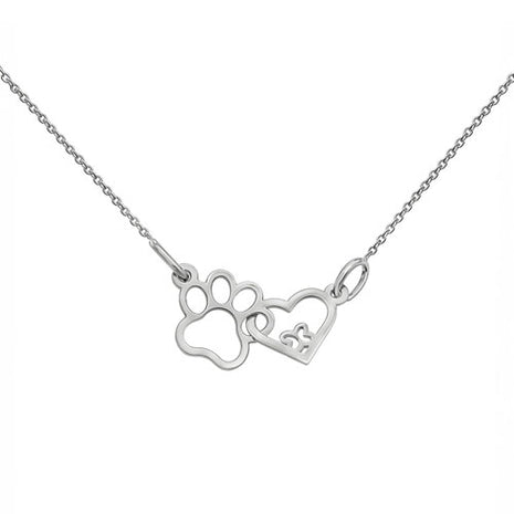Tanya Moss Dije Huellita Enlazada YP2991 plata .925