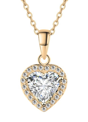 Collar Corazón cristal ZCO-CH-HEAR-CRI Zvezda