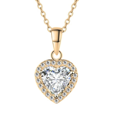 Collar Corazón cristal ZCO-CH-HEAR-CRI Zvezda