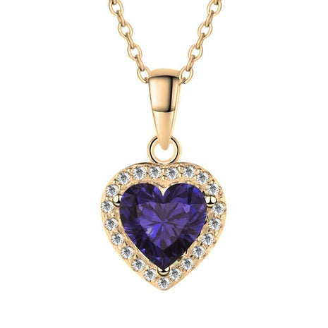 Collar Corazón cristal ZCO-CH-HEAR-MOR Zvezda