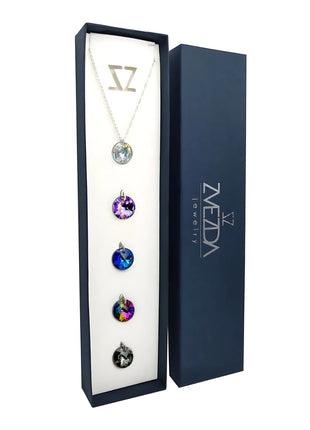 Set de dijes y cadena plata .925 corte Xilion ZET-XIL-D Zvezda