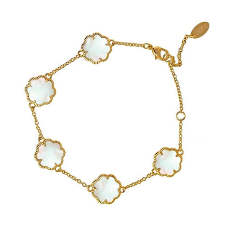 Pulsera Trébol madre perla ZPU-CH-TRE-MP ZVEZDA